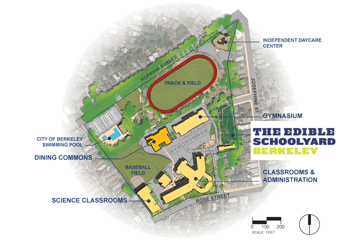 Map of King Middle School Campus 